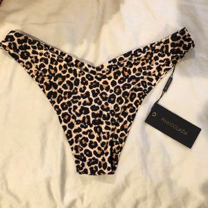 Pink Colada Leopard Print Bikini Bottoms